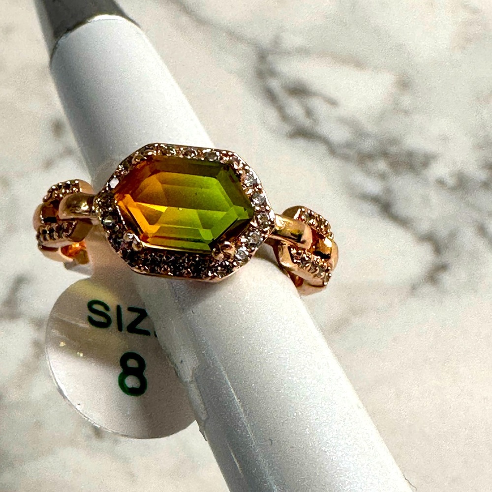Bomb Party Watermelon Tourmaline (Lab) size 8